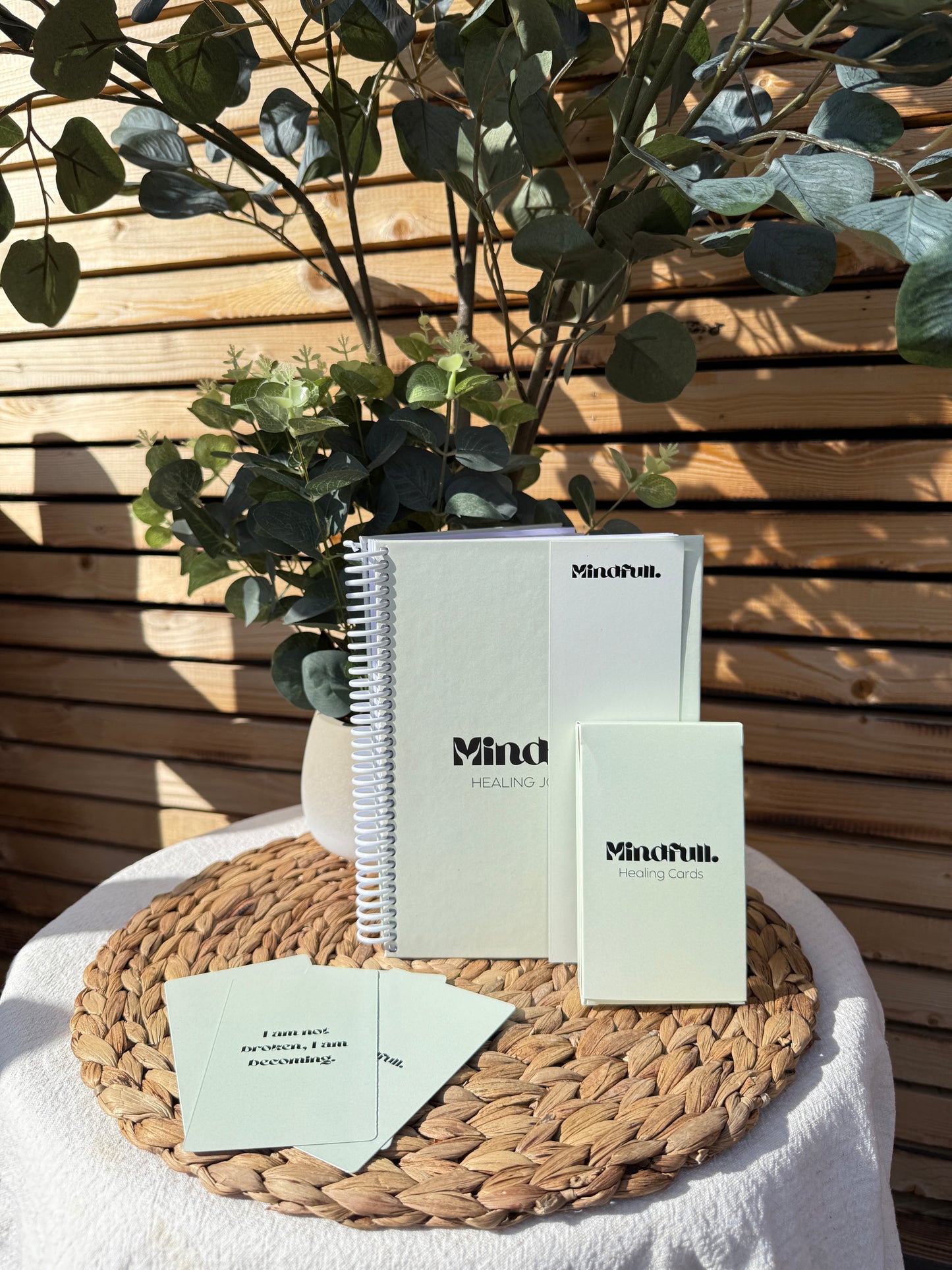 Mindfull. Healing Journal & Cards BUNDLE (includes FREE Bookmark)